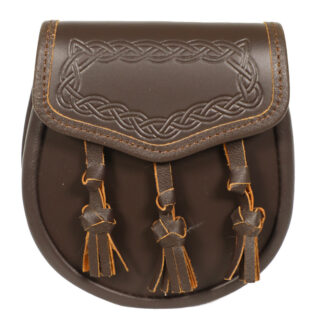 Traditional Leather Sporran L11