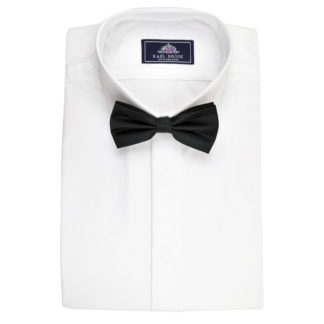 Plain Collar Shirt With Fly Front