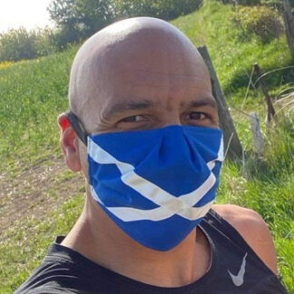 Saltire Face Mask