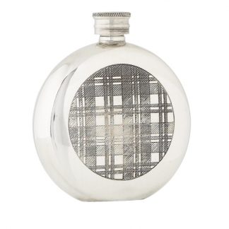 6oz Tartan Pewter Flask