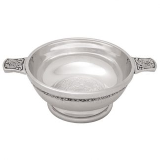 Celtic Pewter Quaich 5"