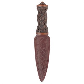 Celtic Resin Sgian Dubh