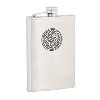 Celtic Weave Stainless Steel Flask
