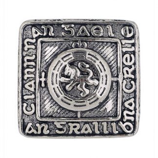 Large Lion Rampant Antiqued Kilt Jacket Button