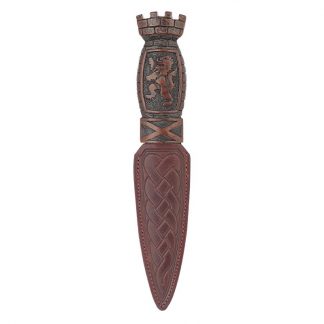 Lion Rampant Resin Sgian Dubh