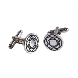 Round Celtic Cufflinks