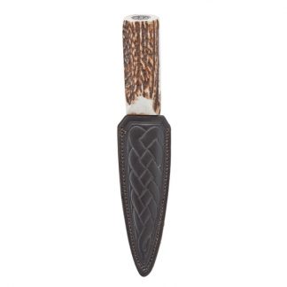 Staghorn Resin Sgian Dubh