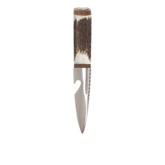 Staghorn Staghead Bottle Opener Sgian Dubh Walnut