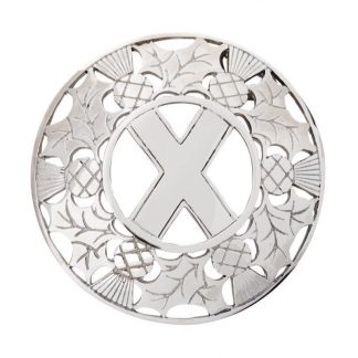 Saltire Brooch