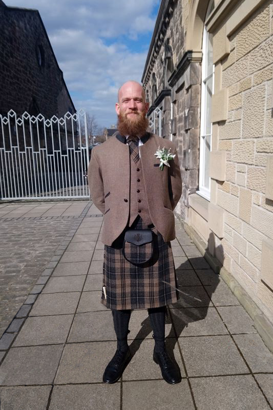 Kilt Company Brave Tweed Outfit
