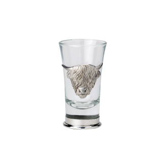 Highland Cow Shot Glass