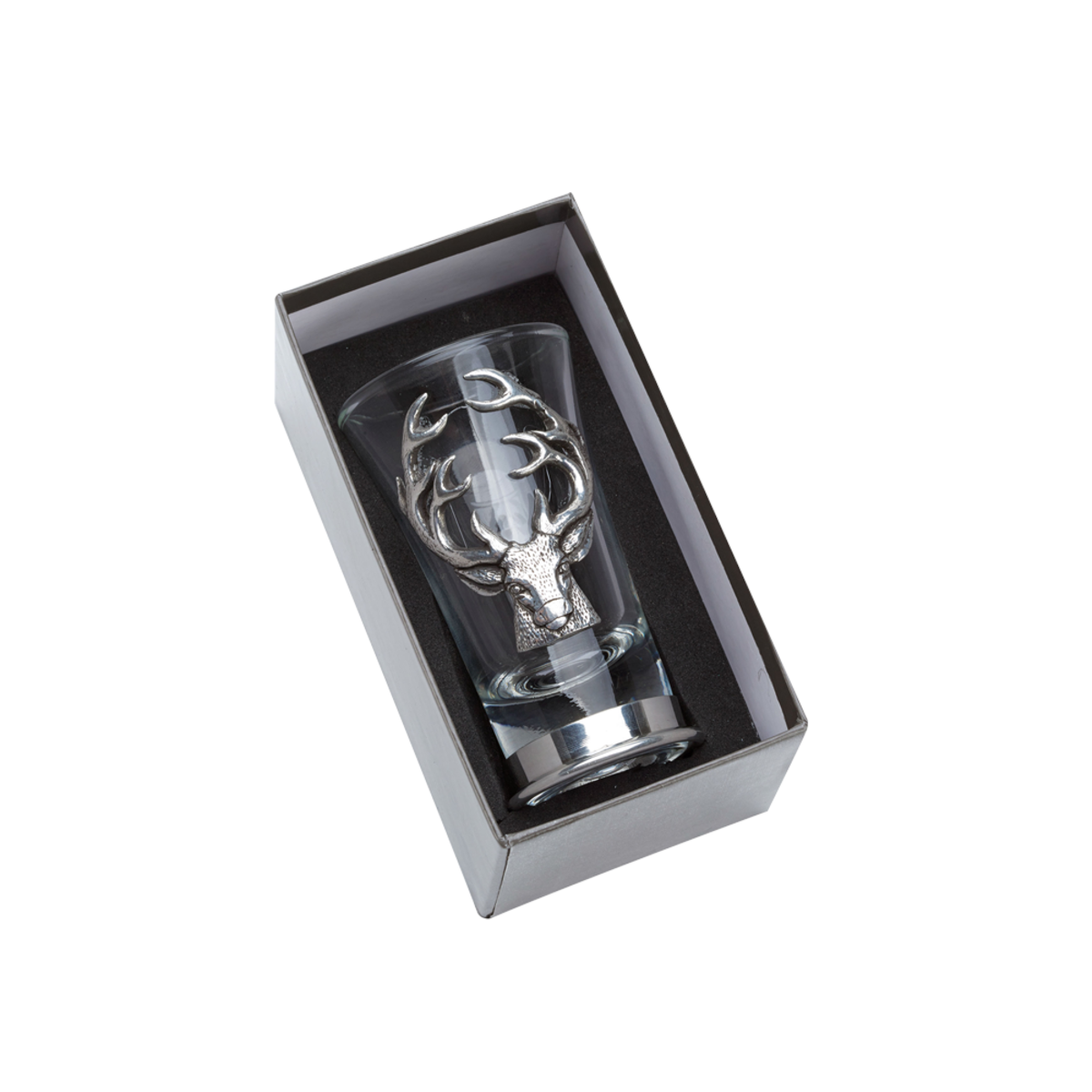 Stag Shot Glass Boxed