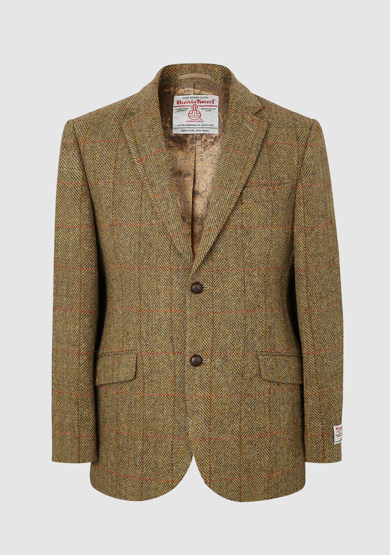 Harris Tweed Jacket - Mustard