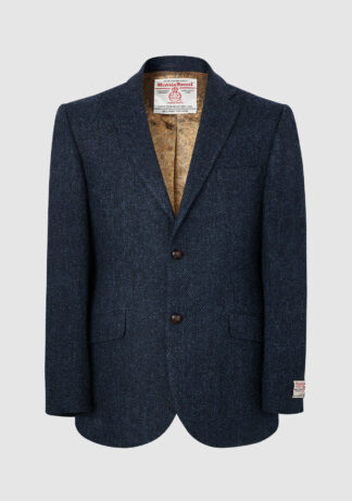 Harris Tweed Jacket - Navy