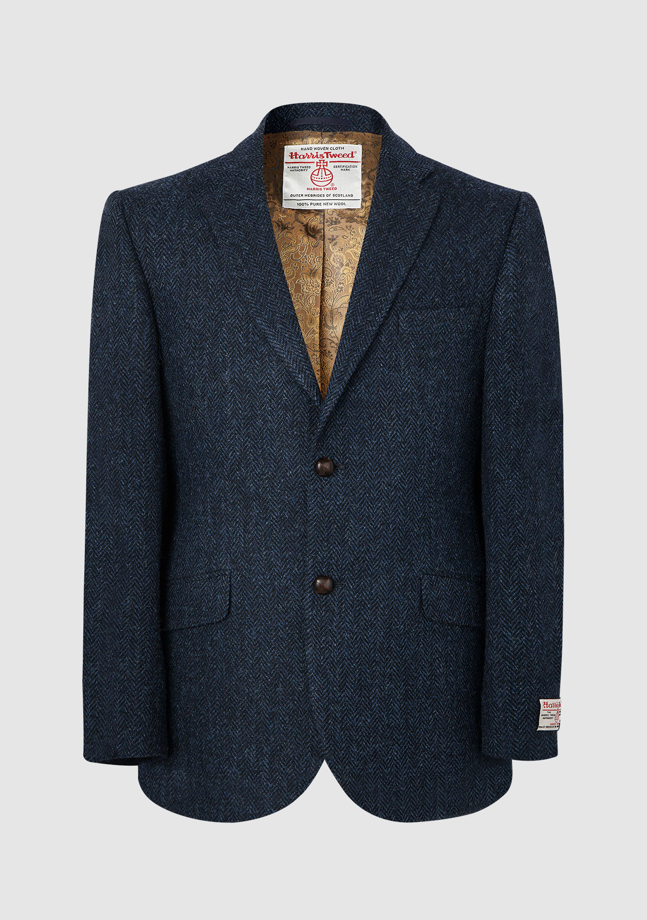 Harris Tweed Jacket - Navy