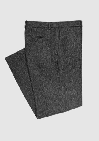 Harris Tweed Trousers - Charcoal
