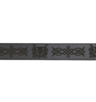 Thistle Engraved Strap