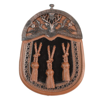 Brogued Dress Sporran