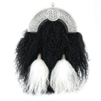 Black Persian Lamb Sporran