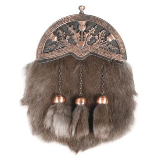 Smoke Rabbit Copper Sporran