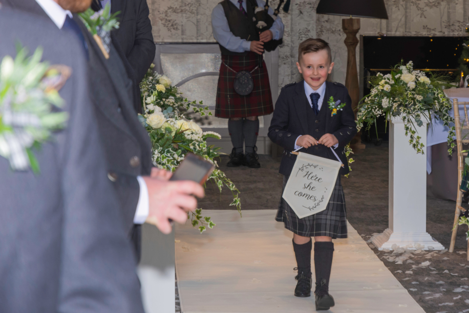 Aitken Page Boy - Balbirnie House Nov. 2022.