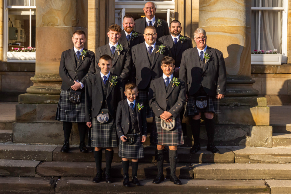 Aitken Groom Party - Balbirnie House Nov. 2022.